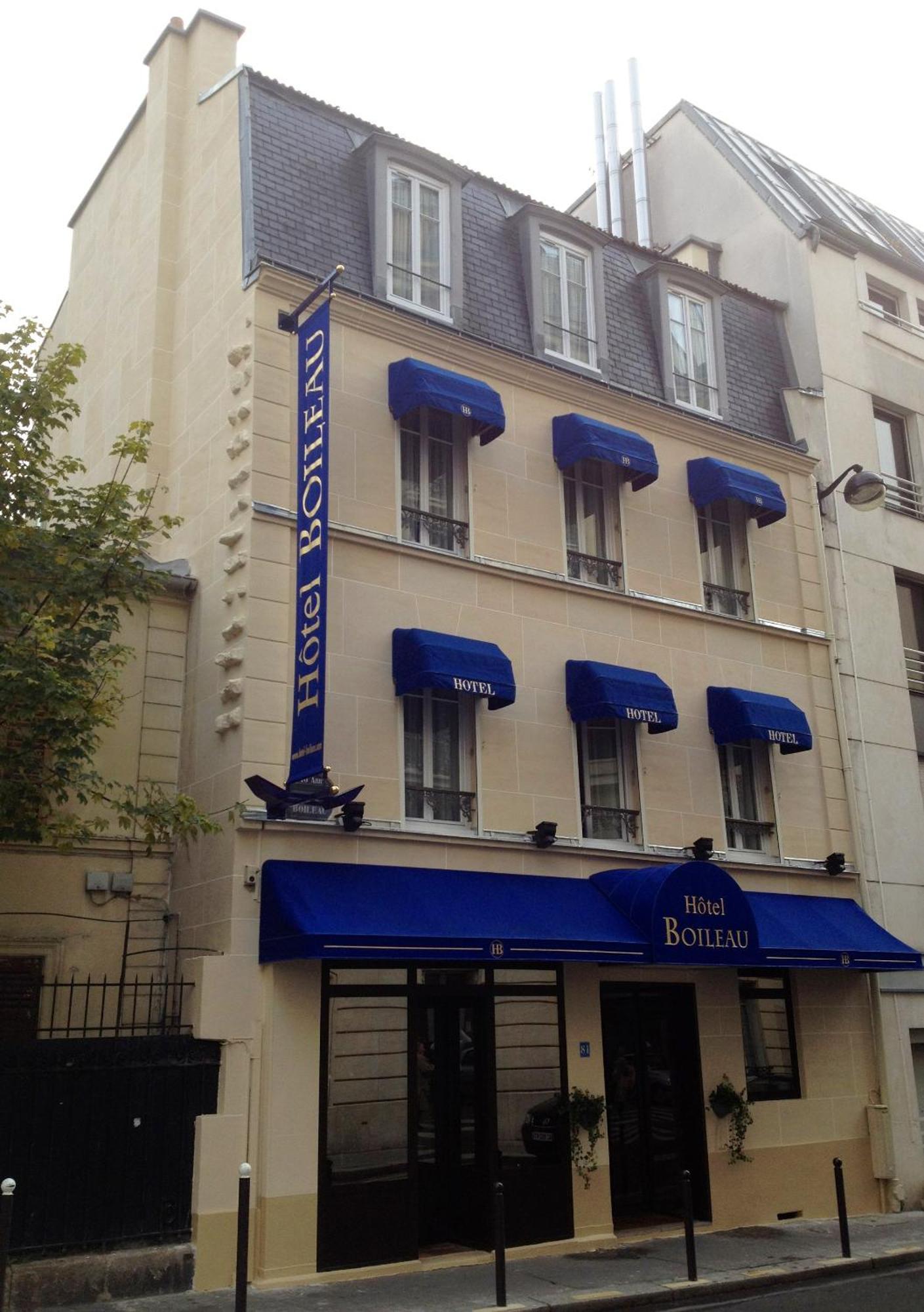 Hotel Boileau 파리 외부 사진