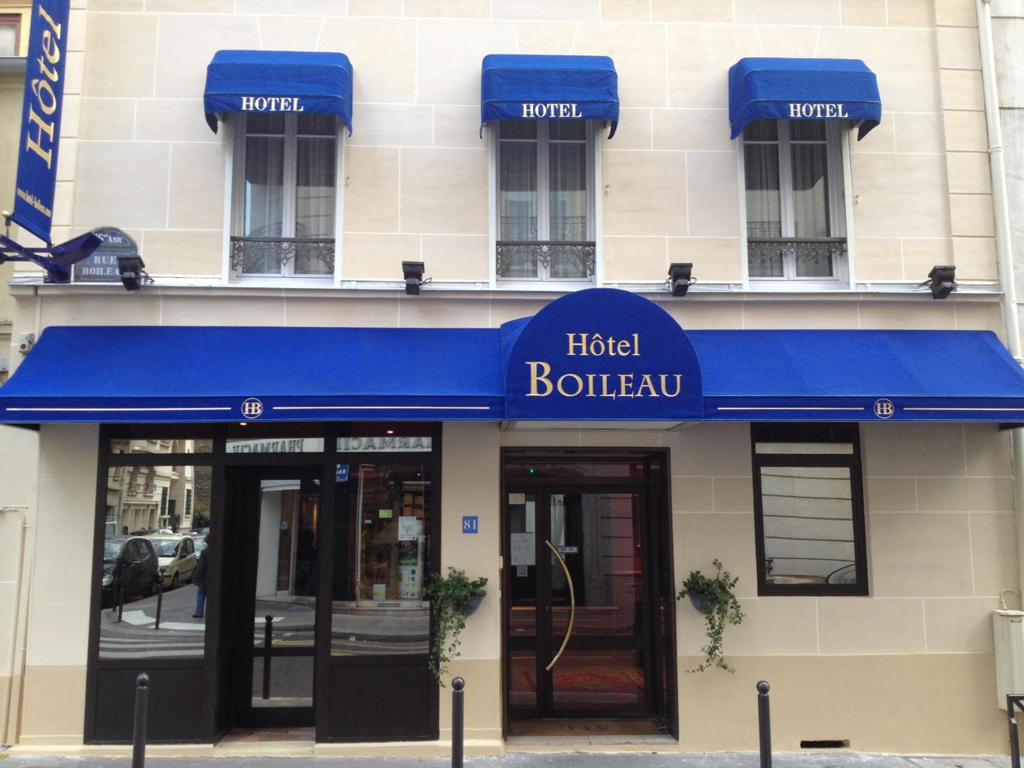 Hotel Boileau 파리 외부 사진
