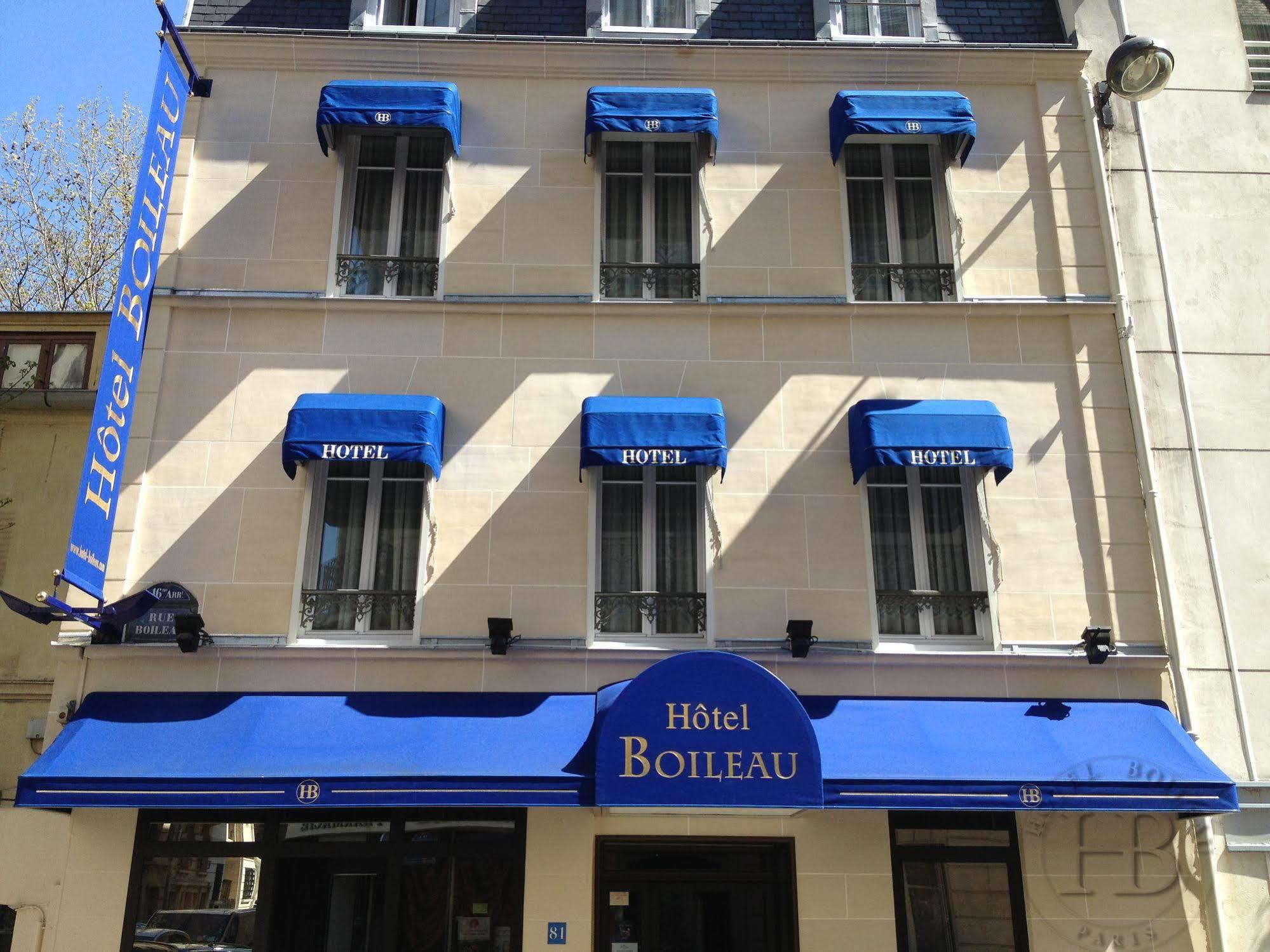 Hotel Boileau 파리 외부 사진